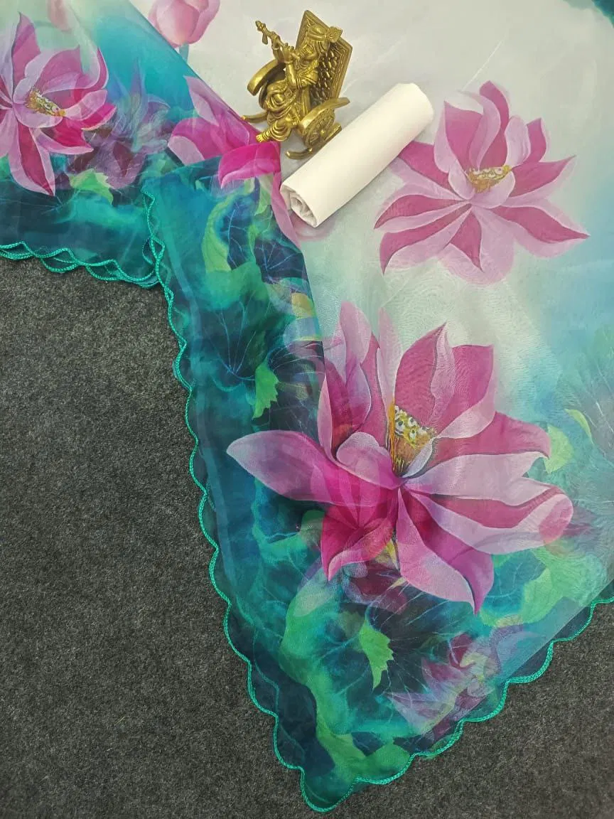 VK 4293 Organza Silk Party Wear Saree Wholesale Price In Surat